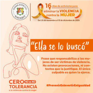 "Ella se lo buscó"