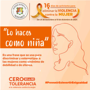"Lo haces como niña"